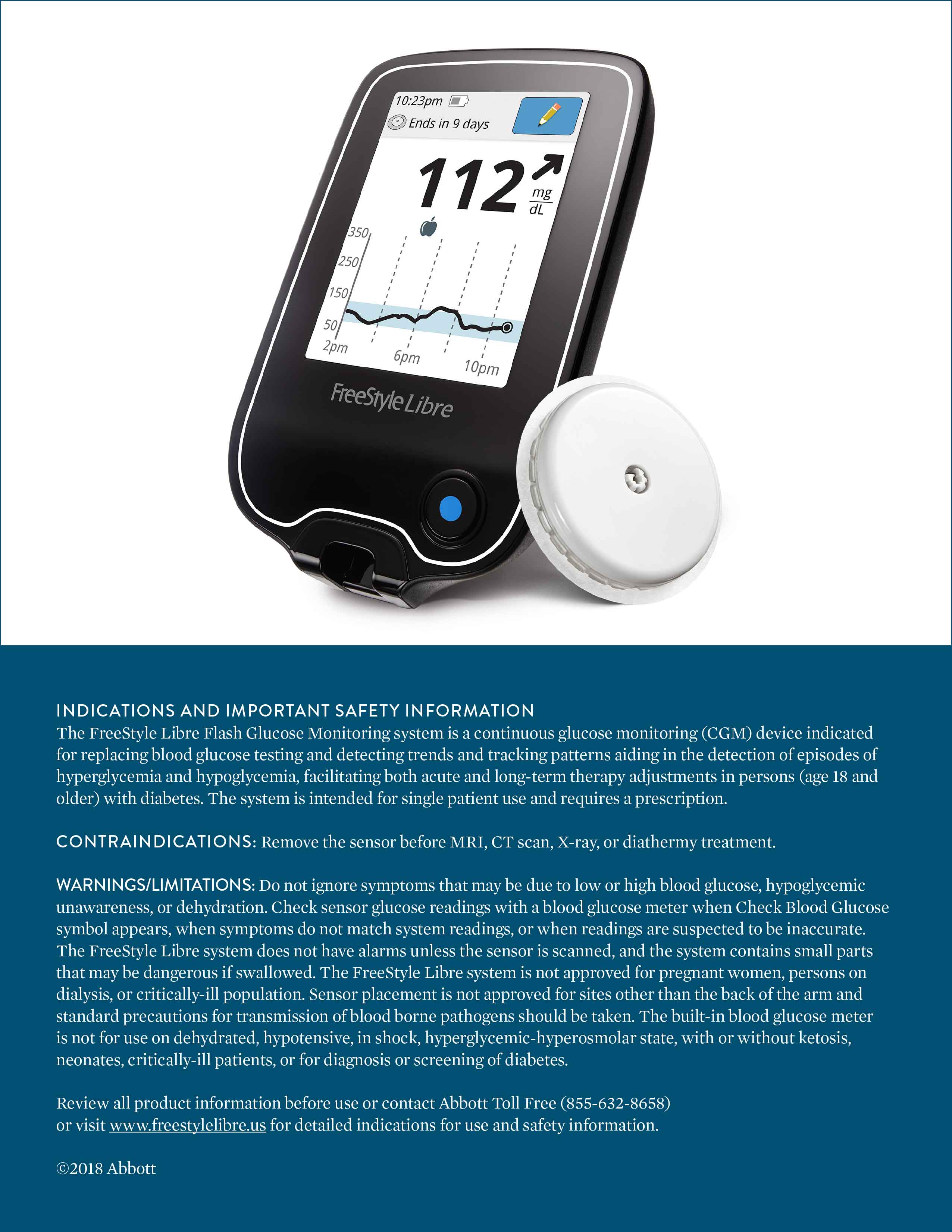 freestyle libre sensor mri safety