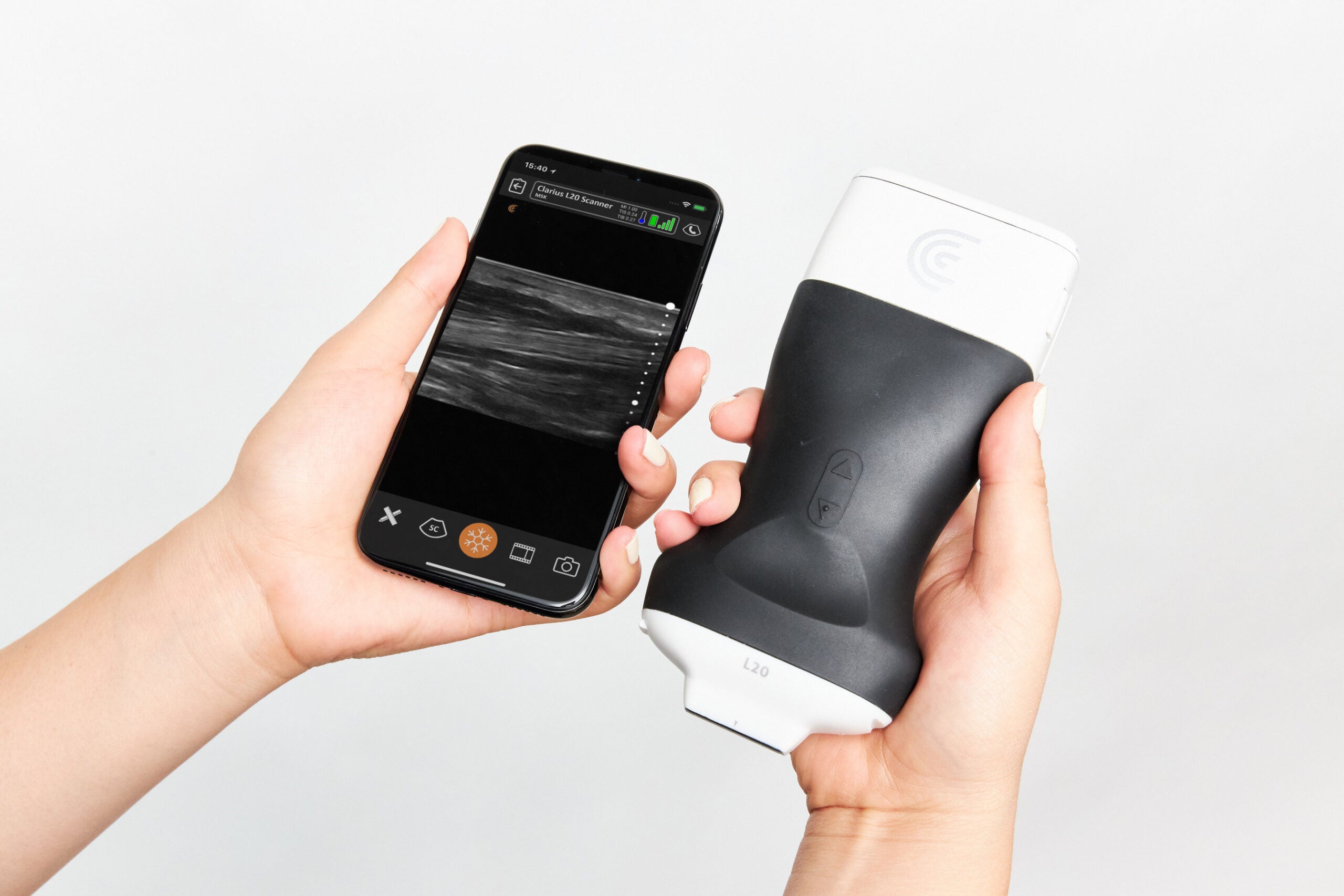 Clarius Introduces The World S First Ultra High Frequency Handheld Ultrasound Scanner Ns